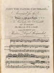 Smith, Robert Archibald: - Jessy the flower o` Dumblain. Arranged for the voice and piano forte
