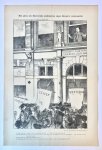 Braakensiek, Johan (1858-1940) - [Original lithograph/lithografie by Johan Braakensiek] Het adres der Hervormde predikanten tegen Kuyper's wetsvoorstel, 13 Maart 1904, 1 pp.