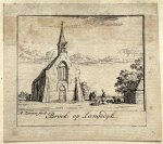 Abraham Zeeman (1695/96-1754) - Antique print, city view, 1730 | Broek op Langedyk (Broek op Langedijk), published 1730, 1 p.