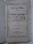 Rissik, G.H.. - Elk wat Wils. I. Geschiedenis van den Mensch. I. Eenheid van het menschelijke geslacht.