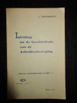 J. Verstraelen - Inleiding tot de Geschiedenis van de Arbeidersbeweging