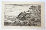 Roelant Roghman (1627-1692) - Antique print, etching | Buyten Haerlem, published ca. 1650, 1 p.