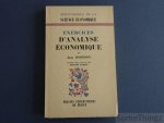 Joan Robinson. - Exercises d'analyse économique. Joan Robinson. - Exercises d'analyse économique.