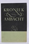 Diversen - Kroniek van het Ambacht ( februari en maart 1950)