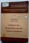 Huber Otto, Garbotz Georg,  Rothe Torben von - Forschungsarbeiten aus dem strassenwesen Band 9 Schrifttum über Baumaschinen und Baubetrieb im Strassenbau