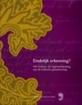 Ridder, Ilonka M. - Eindelijk erkenning? Het Gebaar: de tegemoetkoming aan de Indische gemeenschap.
