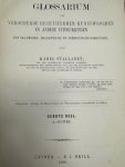 STALLAERT, K., - Glossarium van verouderde rechtstermen, kunstwoorden en andere uitdrukkingen uit Vlaamsche, Brabantsche en Limburgsche oorkonden / Karel Stallaert