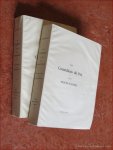 CAMPARDON, ÉMILE. - Les comédiens du Roi de la Troupe Italienne. Pendant les deux derniers siècles. Documents inédits recueillis aux archives nationales. (2 volumes).