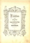 Beethoven & Koehler en Frans Chopin - Romances et Serenades Beethoven  .. Fr. Chopin's Pianoforte werke  .. Sonaten - Album Sammlung de beliebtesten Sonaten herausgegeben von Louis Koehler
