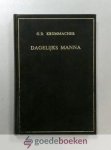 Krummacher, G.D. - Dagelijks manna --- Dagboek. Voor reizigers door de woestijn