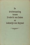 Tricht, H.W. van & Harry G.M. Prick. - De briefwisseling tussen Frederik van Eeden en Lodewijk van Deyssel.
