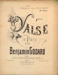 Godard, Benjamin: - [Op. 26] 1ère valse pour le piano. Op. 26. 23ème édition