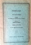 Beethoven, Ludwig van: - [Libretto] Fidelio. Oper in zwei Aufzügen Dichtung nach Bouilly von J. Sonnleithner und G.F. Treitschke. Einleitung Hans Hang