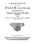 Teellinck, Johannes - Predicatie over Psalm 119 vers 50 in het midden van het vers gedaen tot Vianen den 25 Julii ouden stijls 1661