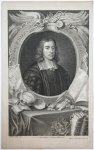 Vertue, George (1684-1756) after Loggan, David (1634-1692), Wollaston, John (c. 1672-1749) - THOMAS WILLIS (portrait of) (Portret van Engelse arts Thomas Willis).
