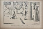 Braakensiek, Johan (1858-1940) - [Original lithograph/lithografie by Johan Braakensiek] De dramatische kunst in Amsterdam, 15 Juli 1894, 1 pp.