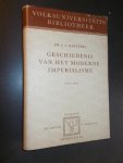 BARTSTRA, J.S., - Geschiedenis van het moderne imperialisme.