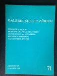 Catalogus Galerie Koller - Gemälde, Moderne Graphik, etc,