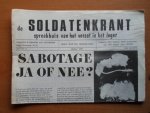  - De Soldatenkrant, Spreekbuis vh verzet in het leger