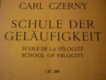 Czerny; Carl - Schule der gelaufigkeit - Opus 299; Piano solo. Helft I, II, III en IV Czerny; Carl - Schule der gelaufigkeit - Opus 299; Piano solo. Helft I, II, III en IV