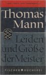 Mann, Thomas - Leiden  und grosse  der Meister