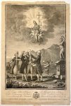 Antonio Verico (1775-1846), after Vincenzo Seganti (fl. beginning 19th c.) - Antique print, etching and engraving | Il trionfo della Religione (allegorie op de triomf van de Religie), published 1800, 1 p.