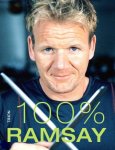 Ramsay , Gordon . [ isbn 9789043909518 ] 0215  ( Compleet met de DVD . ) - 100% Ramsay . ( Gordon Ramsay'S Sunday Lunch . ) Chef Ramsay wil iedereen aan het koken krijgen en presenteert in dit fraai vormgegeven boek 25 complete menu's met een heel diverse oorsprong: Italiaans, Spaans en Frans . -