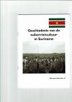 Jan Veltkamp - Geschiedenis van de suikerrietcultuur in Suriname