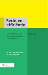 B.C.J. van Velthoven, P.W. van Wijck - Recht en efficientie