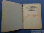 Dr. Estevant und Rochus Schneider (Hrsg.) - Katholisches Gesang- und Gebetbuch für die Kriegsmarine. God is myn Leydsman.