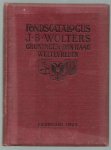 n.n. - Fondscatalogus: uitgaven J. B. Wolters.,