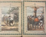  - Twaalf tafereelen uit het leven van Michiel Adriaansz De Ruyter, uitgave Chr. Scheurkalender 1883, Amsterdam H. de Hoogh & Co, 12 pp.