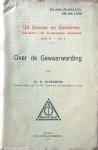 Schermers, D. - Over de Gewaarwording Schermers, D. - Over de Gewaarwording