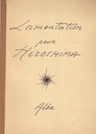 Albe Albe 18912, Jacques [Trad.] DE Greef - Lamentation pour Hiroshima
