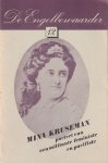 Waal, Margot de (samenst.) - Mina Kruseman 1839-1922. Portret van een militante feministe en pacifiste