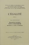 GRIFFIN-COLLART, E. - Égalité et justice dans l'utilitarisme. Bentham, J.S. Mill, H. Sidgwick.