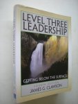 Clawson, James G. - Level Three Leadership / Getting Below the Surface - Fourth Edition