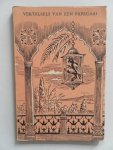 Mauve, Th. (illustraties) - Vertelsels van een papegaai Met losse houtgravure wensen u een prettig pasen 1959