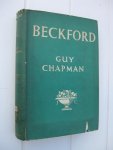 Chapman, Guy - Beckford. Chapman, Guy - Beckford.