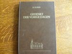 Florijn H. - Gedenkt der vorige dagen Florijn H. - Gedenkt der vorige dagen