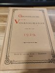 - groningsche volksalmanak 1929 - groningsche volksalmanak 1929