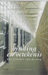 C. Vergeer - Binding en betekenis
