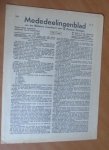 Provincie Groningen - Mededeelingenblad van den Militairen Commissaris voor de Provincie Groningen. 1945 Nr.5