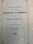  - Verslag gedaan door Burgemeester en Wethouders aan den gemeenteraard van Middelburg naar aanleiding van art. 182 der Gemeentewet. 1863