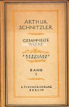 Schnitzler, Arthur - Arthur Schnitzler, gesammelte Werke Band 1