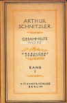 Schnitzler, Arthur - Arthur Schnitzler, gesammelte Werke Band 1
