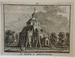 Spilman, Hendricus (1721-1784) after Beijer, Jan de (1703-1780)Rademaker, Abraham (1676/7-1735) - [Antique print] De Kerk te Renswoude.