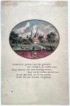 Van Ollefen, L./De Nederlandse stad- en dorpsbeschrijver (1749-1816). - [Original city view, antique print] Het Dorp Charlois, engraving made by Anna Catharina Brouwer, 1 p.