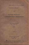Ijzerman, J.W. & H.F.R. Hubrecht; C. Rehbock (red). - Tijdschrift van het Koninklijk Nederlandsch Aardrijkskundig Genootschap. Tweede Serie Deel XXXII, N5, 15 september.Hoofdartikelen:s