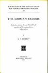 PAIKERT, G.C - The German exodus. A selective study on the post-World War II expulsion of German populations and its effects